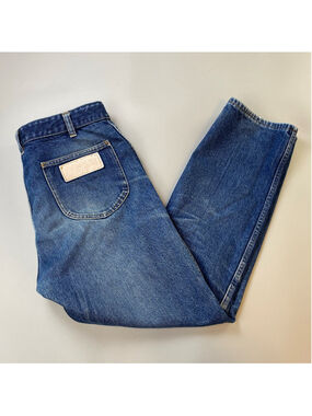 Longhorn R.M. Williams Jeans Mens 36* x 30 Blue Straight Vintage Western Cowboy